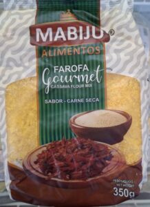 Farofa sabor carne seco