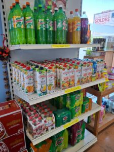 Sumol, jus de fruits , sodas